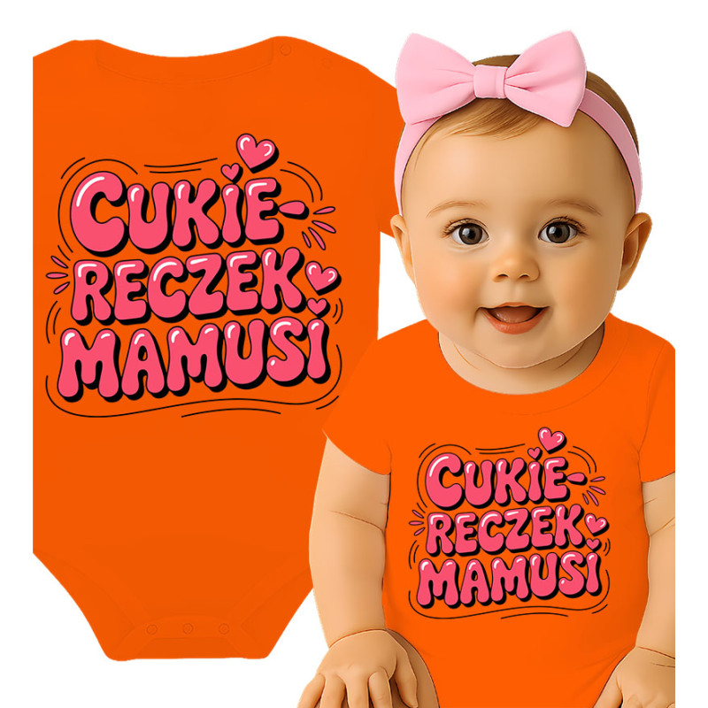 body dziecięce 'CUKIE-RECZEK-MAMUSI'