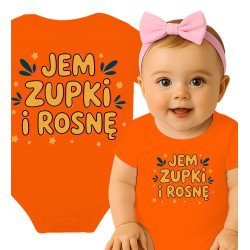 body dziecięce  'JEM ZUPKI I ROSNE'