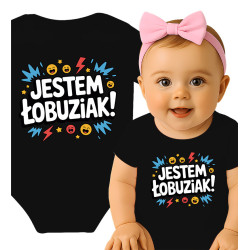 body dziecięce  'Jestem Łobuziak!'
