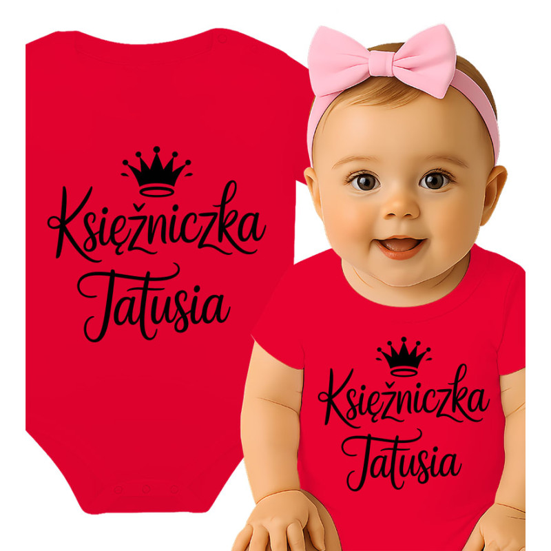 body dziecięce 'Księżniczka Tatusia'