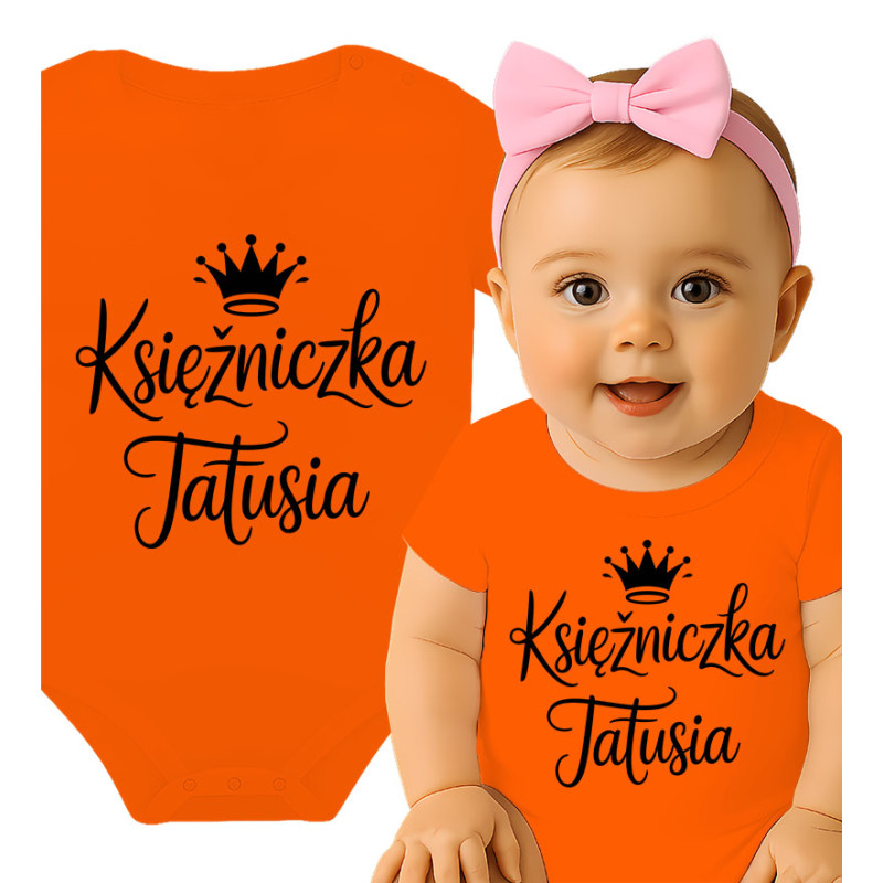 body dziecięce 'Księżniczka Tatusia'