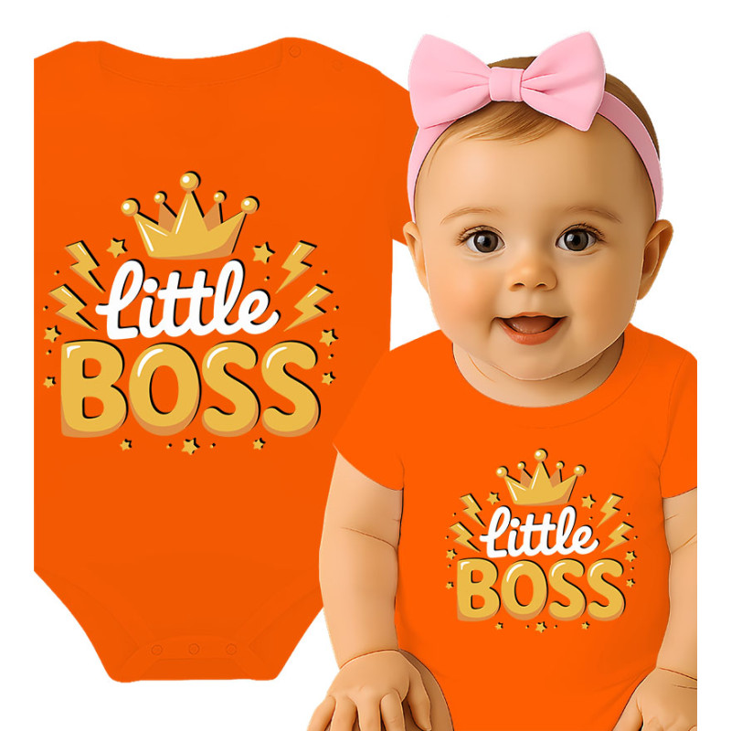 body dziecięce 'Little Boss'
