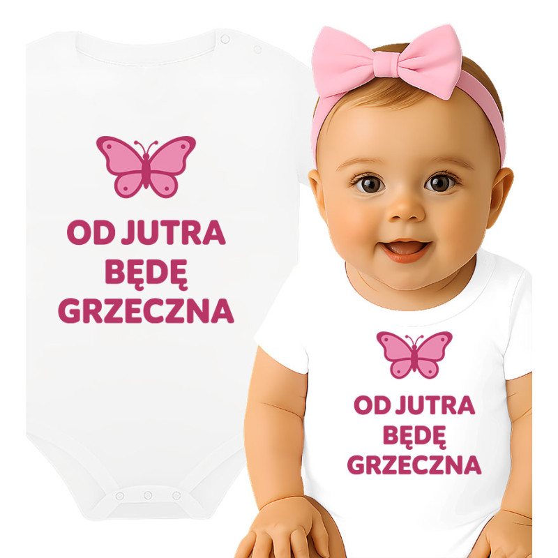 Schattige Babypak met Vlinder