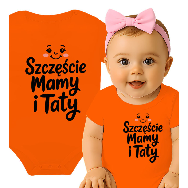 body dziecięce 'Szczęście Mamy i Taty'