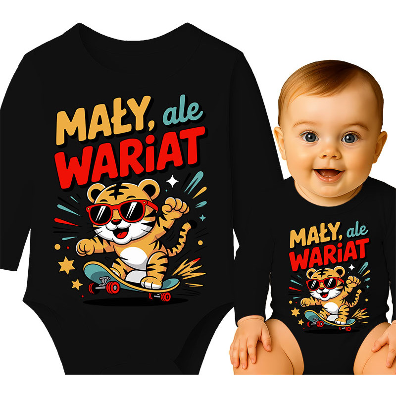 Coole Tijger Skateboard Romper voor Kinderen