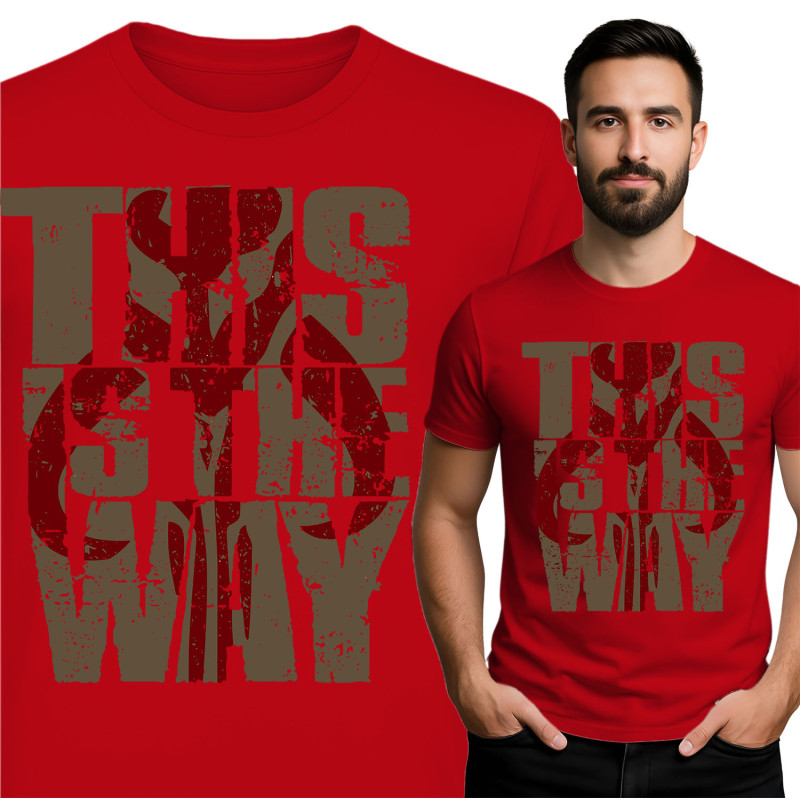 Men's Graphic T-Shirt - This Is The Way