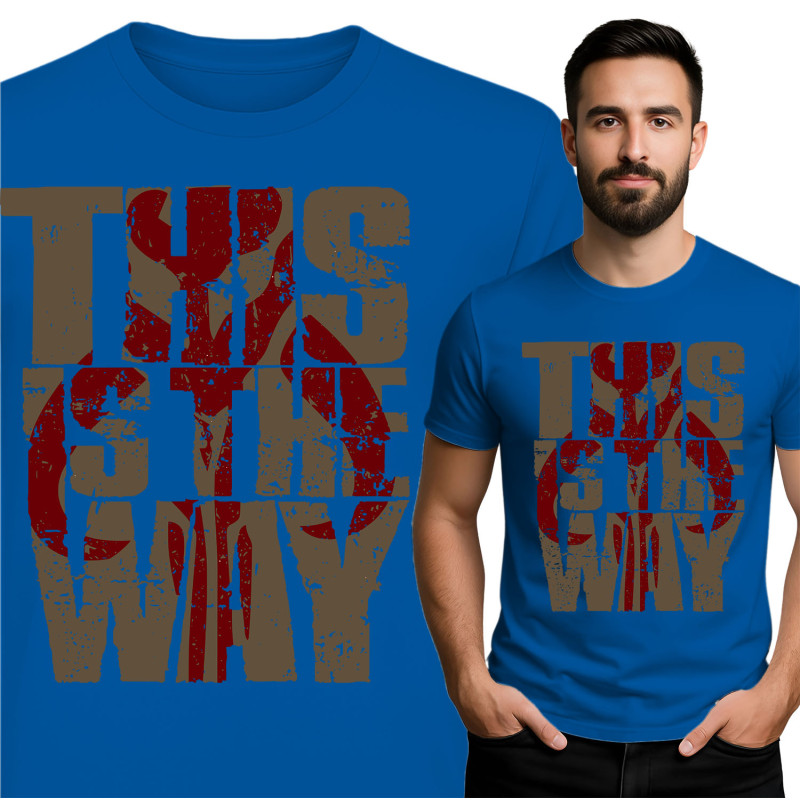 Men's Graphic T-Shirt - This Is The Way