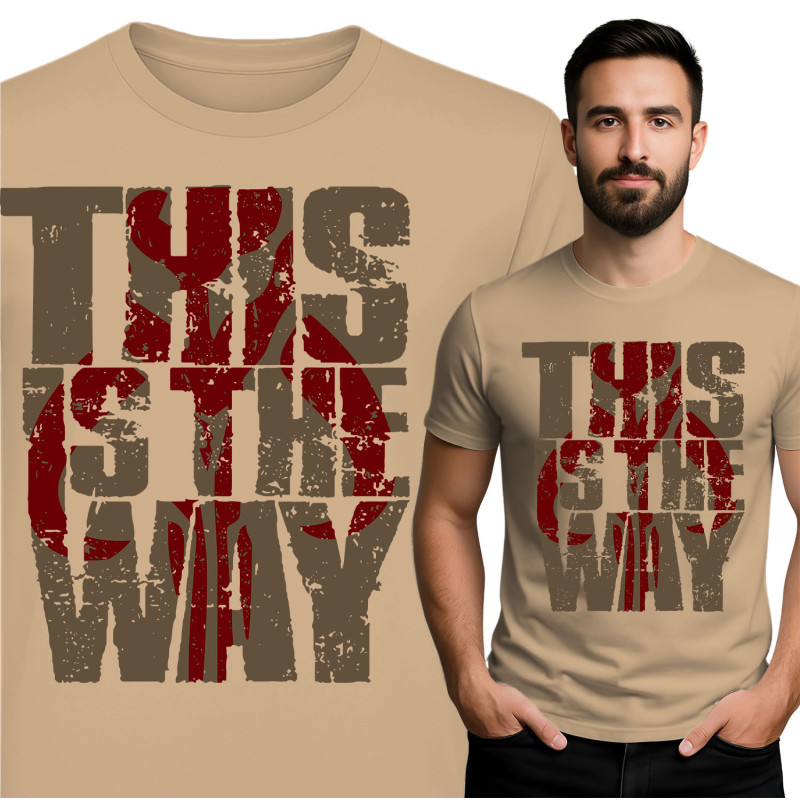 Heren Graphic T-Shirt - This Is The Way