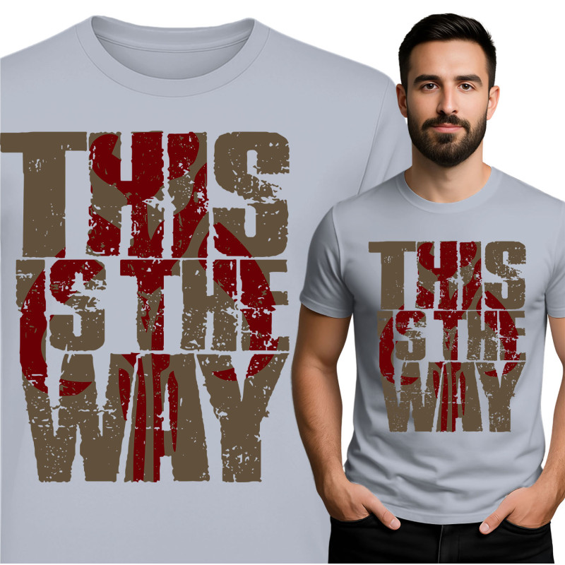 Men's Graphic T-Shirt - This Is The Way