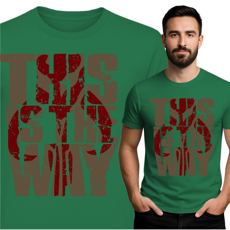 Men's Graphic T-Shirt - This Is The Way