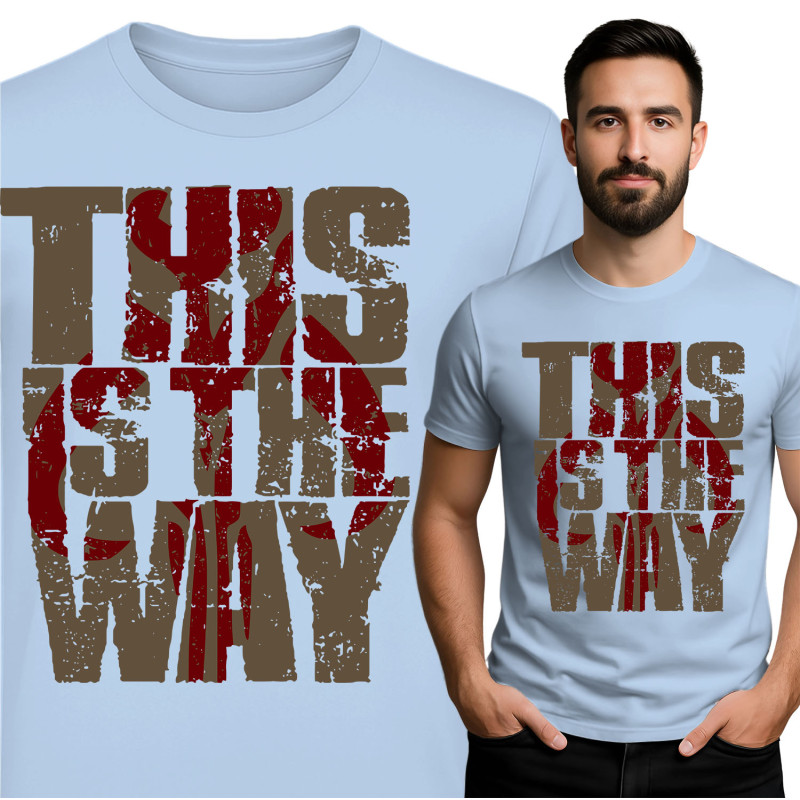 Heren Graphic T-Shirt - This Is The Way