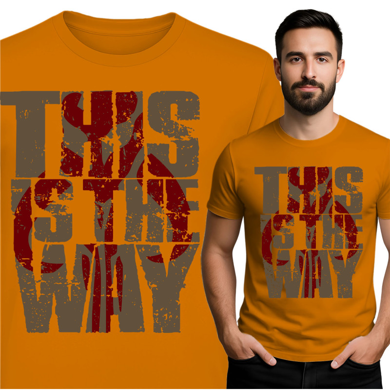 Heren Graphic T-Shirt - This Is The Way