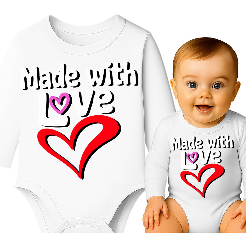 Body dziecęce 'Made with Love'