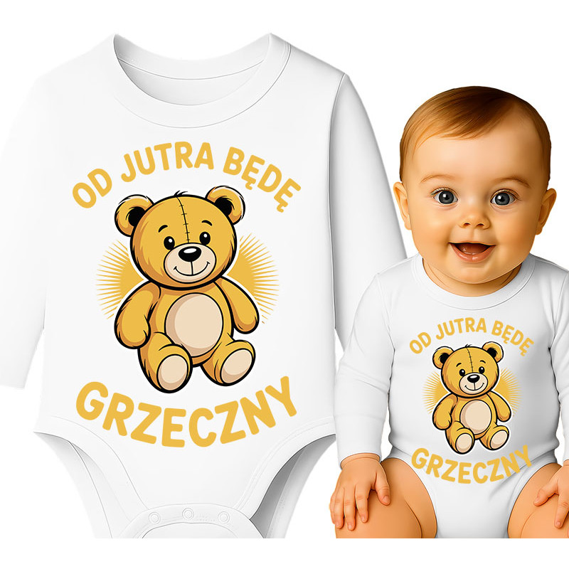 Body dziecęce  'Od jutra będę grzeczny'