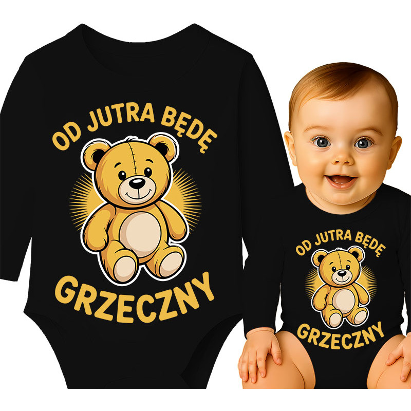 Body dziecęce  'Od jutra będę grzeczny'