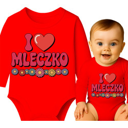 Body dziecęce  'Kocham Mleczko'