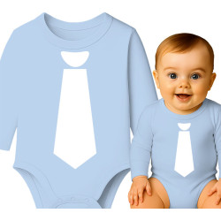 Schattige Baby Romper met Stropdas Ontwerp