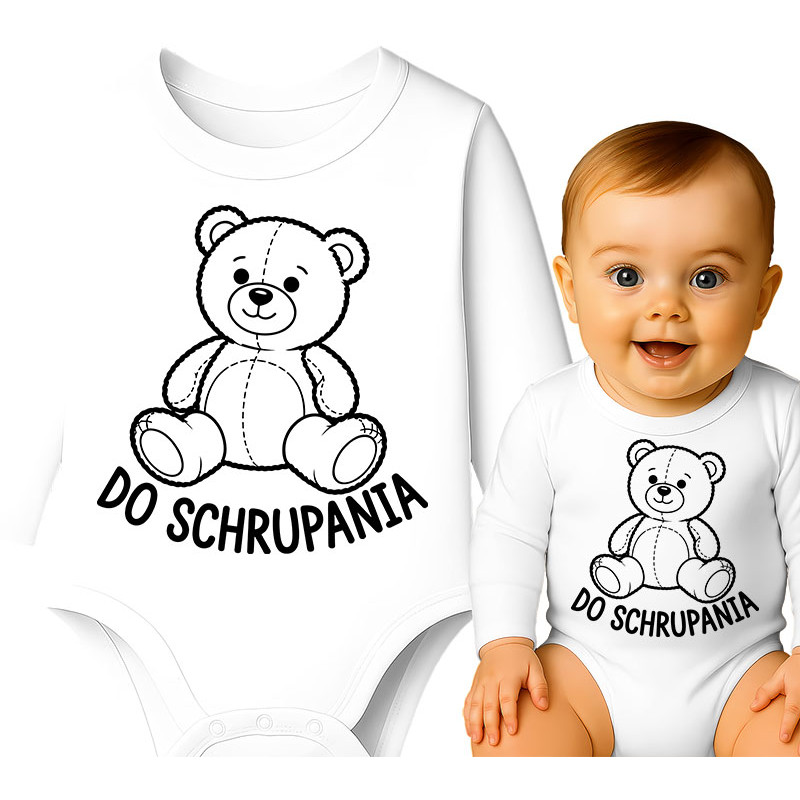 Schattige Baby Romper met Teddybeer Ontwerp