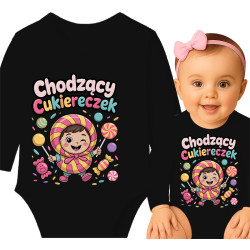 Schattige Candy-Themed Baby Romper