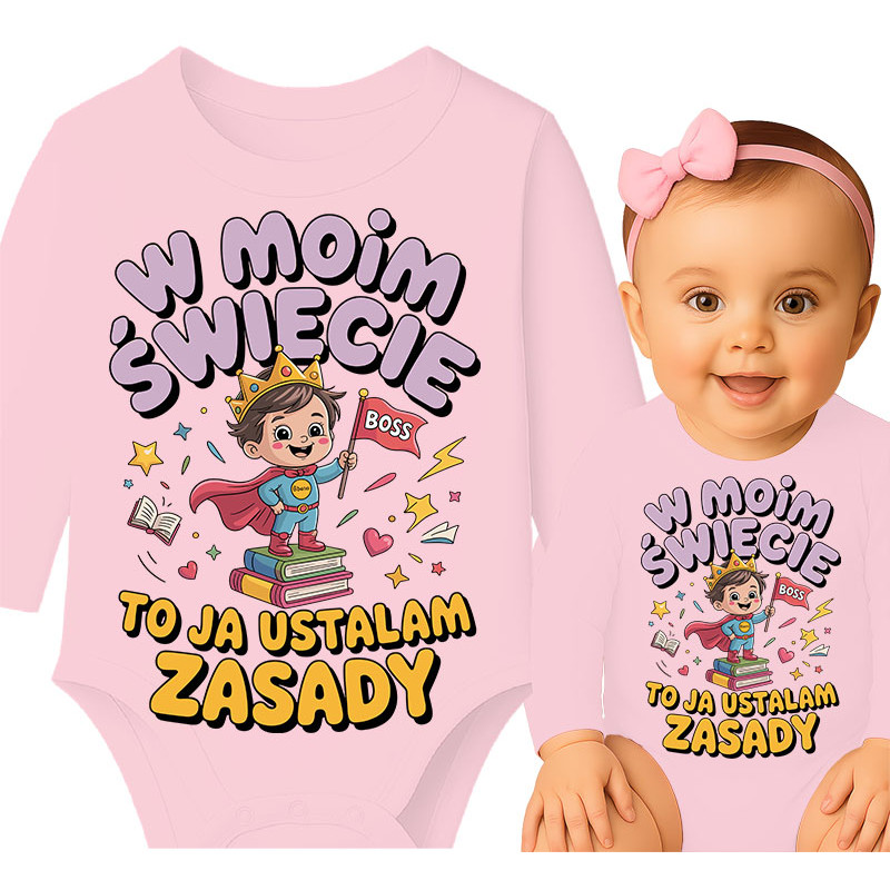różowy