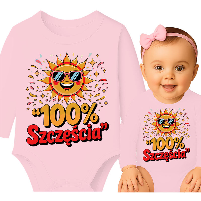 Body dziecęce '100% Szczęścia'