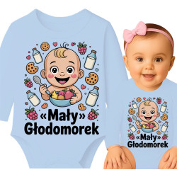 Schattige Baby Romper "Mały Głodomorek"
