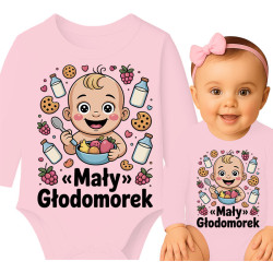 Schattige Baby Romper "Mały Głodomorek"