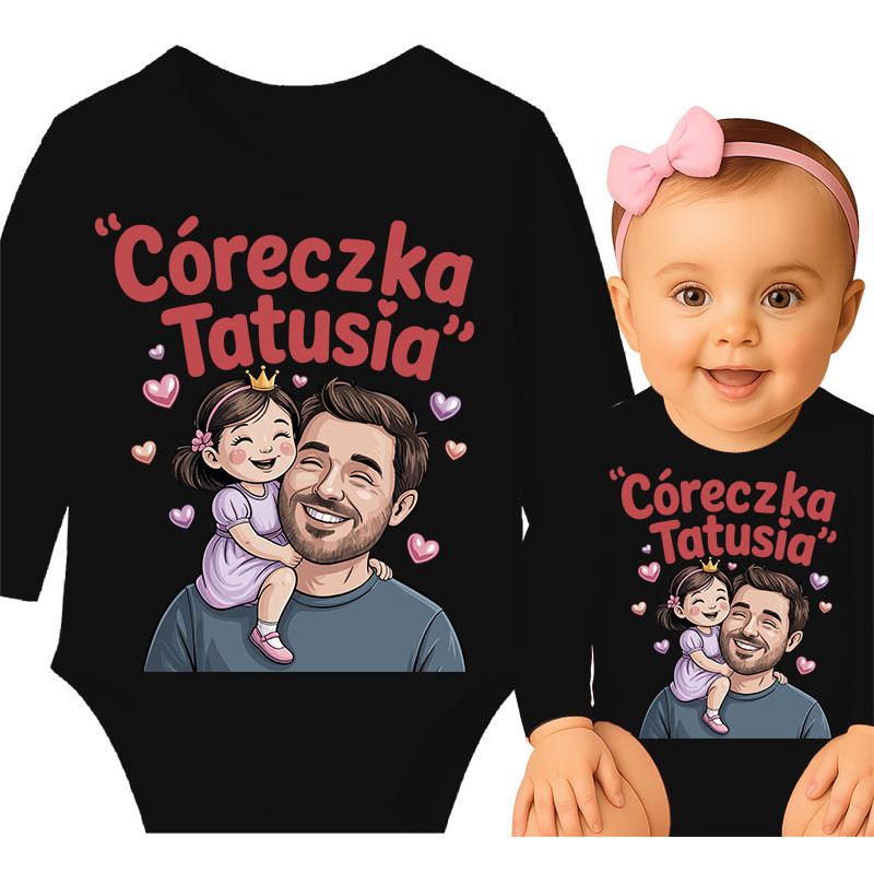 Schattige Baby Romper - 'Córka Tatusia'