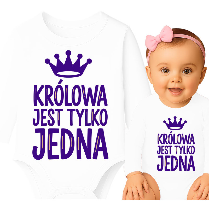 Body dziecęce 'KRÓLOWA JEST TYLKO JEDNA'