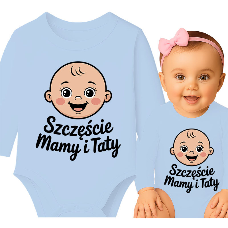 Schattige Baby Romper - Geluk van Mama en Papa