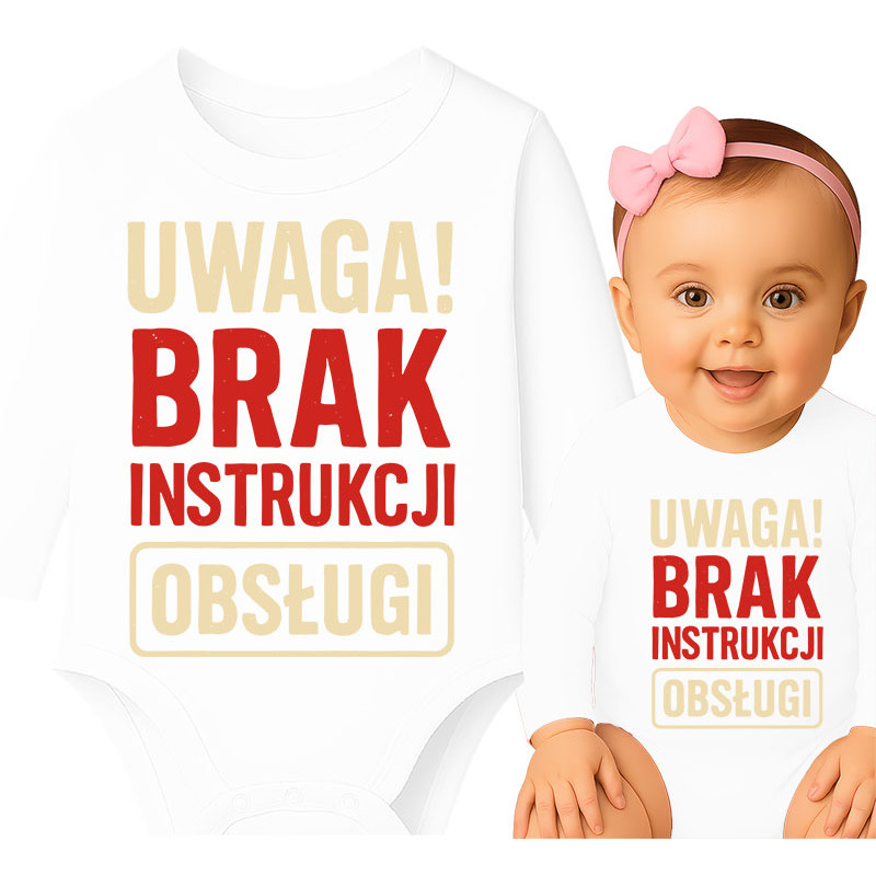 Body dziecęce  'Uwaga! Brak instrukcji obsługi'