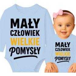 Body dziecęce 'Mały Człowiek, Wielkie Pomysły'