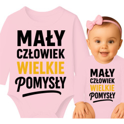 Body dziecęce 'Mały Człowiek, Wielkie Pomysły'