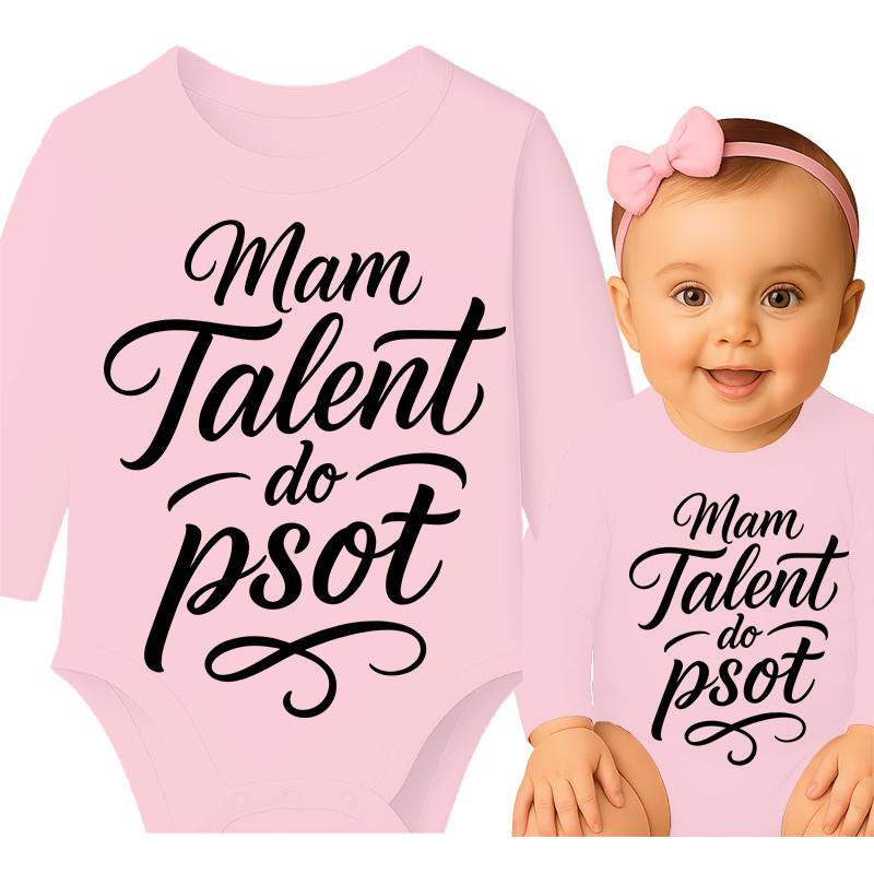 Body dziecęce  'Mam Talent do psot'