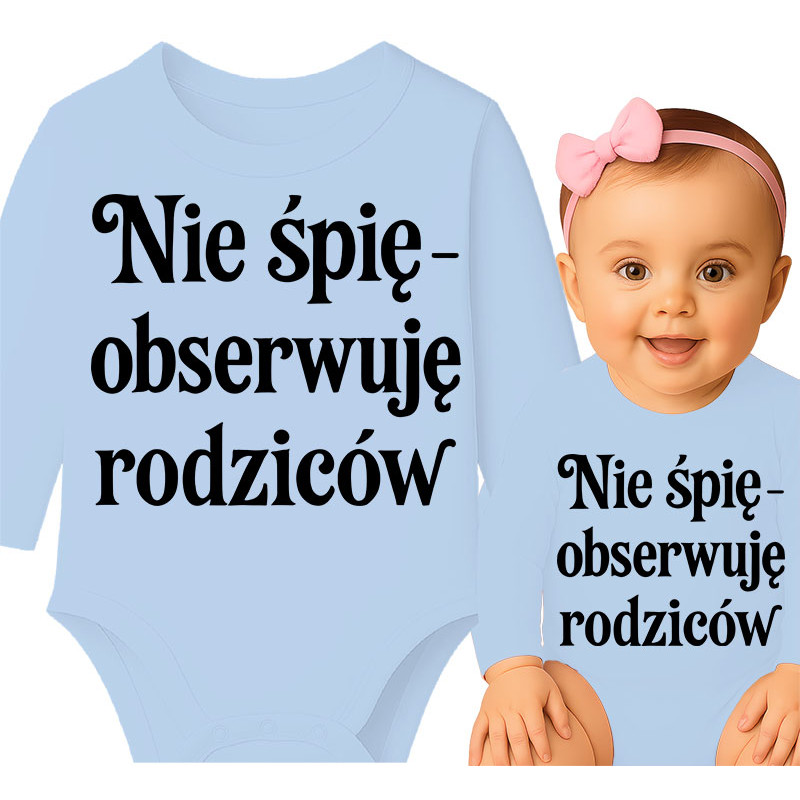 Baby Rompertje - Ik Slaap Niet, Ik Kijk