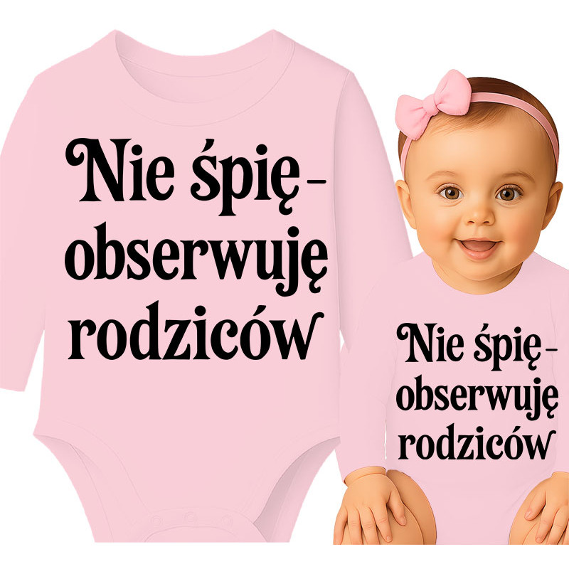 Baby Rompertje - Ik Slaap Niet, Ik Kijk