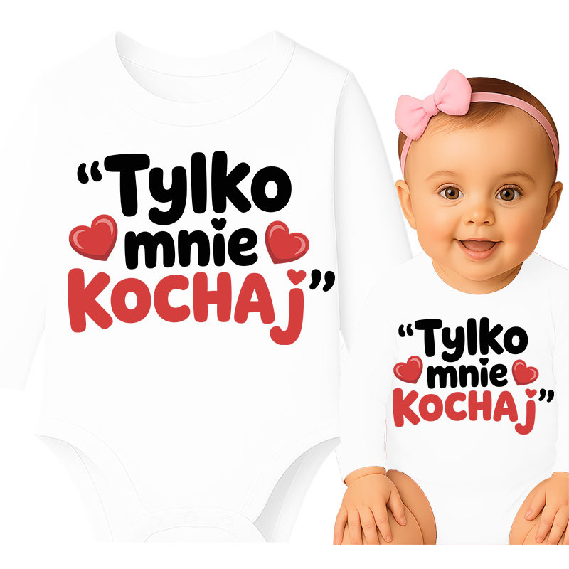 Cute Baby Bodysuit: Only Love Me