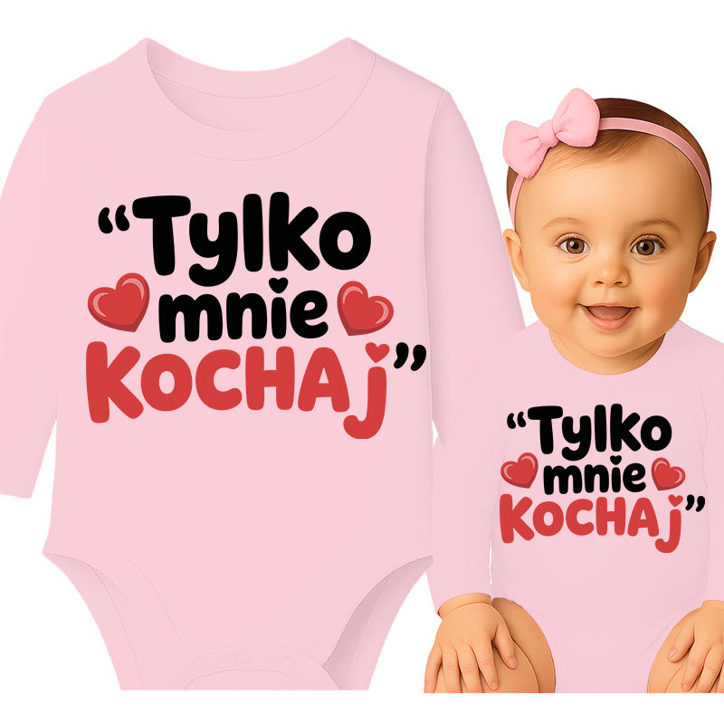 Cute Baby Bodysuit: Only Love Me