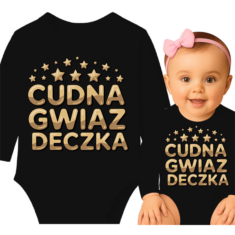 Schattige Ster-Thema Baby Outfit