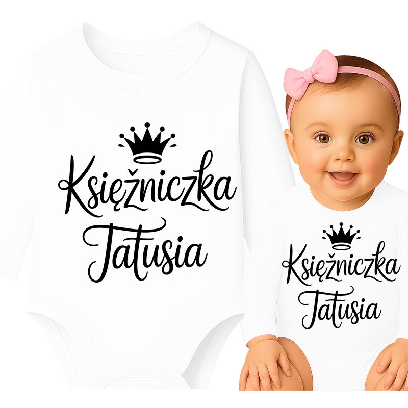 body dziecięce 'Księżniczka Tatusia'