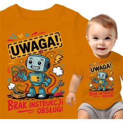 Cute Robot T-Shirt for Kids