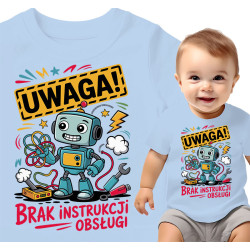 Cute Robot T-Shirt for Kids