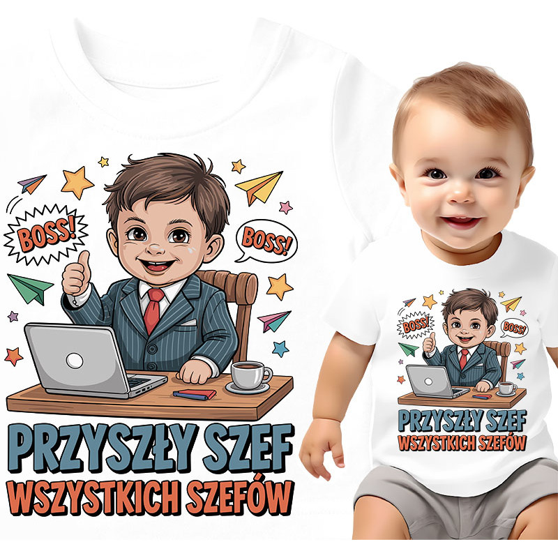 Toekomstige Baas T-shirt voor Kinderen