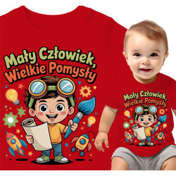 czerwony