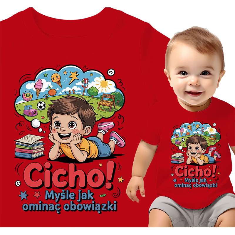 Cicho! Kinder T-shirt