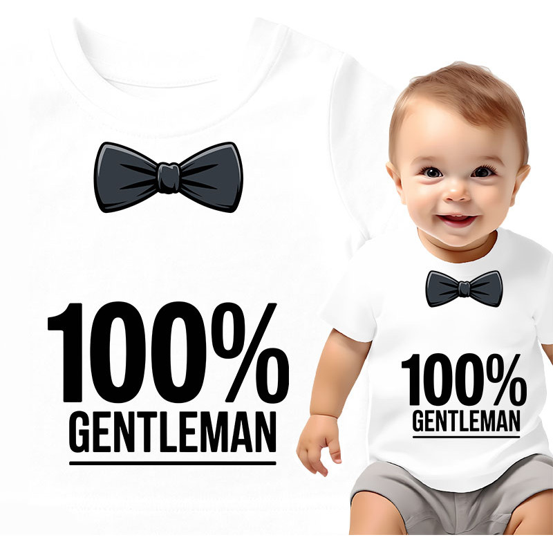 100% Gentleman Baby T-Shirt