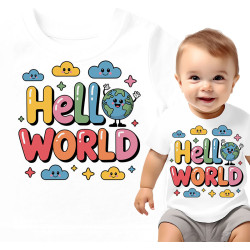 Leuke Baby T-Shirt met...