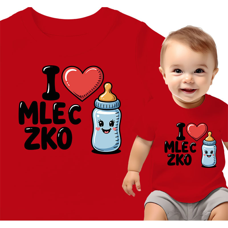Stylish Baby Tee - Ik Hou Van MLECZKO