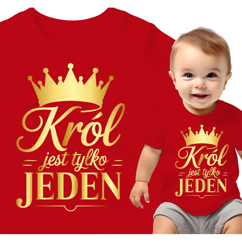 T-Shirt Koning is Maar Eén voor Kinderen
