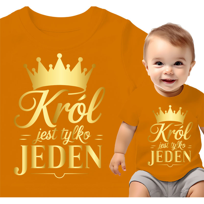 T-Shirt Koning is Maar Eén voor Kinderen